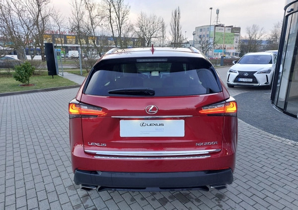 Lexus NX cena 119900 przebieg: 38537, rok produkcji 2016 z Szczecin małe 596